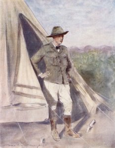 Winston Churchill som krigskorrespondent af Mortimer Ludington Menpes